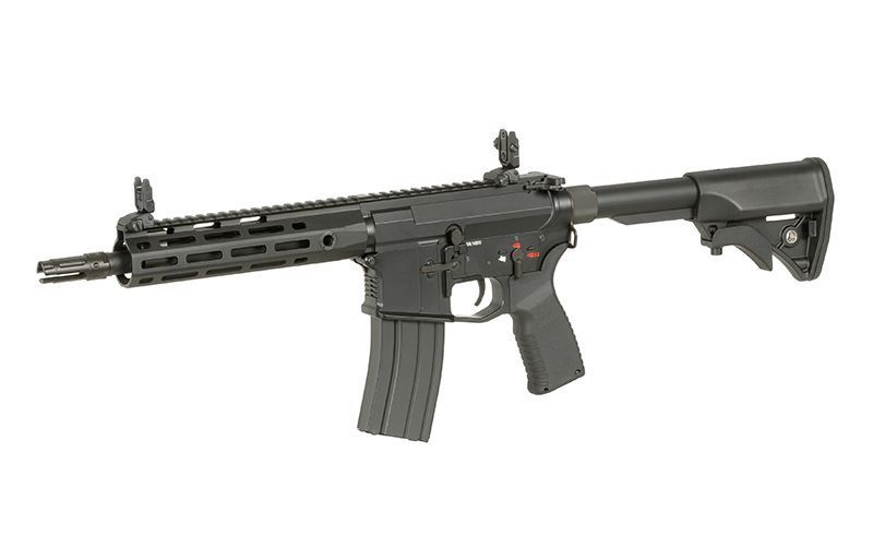 Страйкбольна штурмова гвинтівка Cyma Platinum CM.097F AEG Rifle Eshooter ETU Black 33309 фото