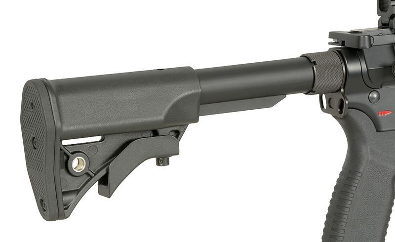 Страйкбольна штурмова гвинтівка Cyma Platinum CM.097F AEG Rifle Eshooter ETU Black 33309 фото