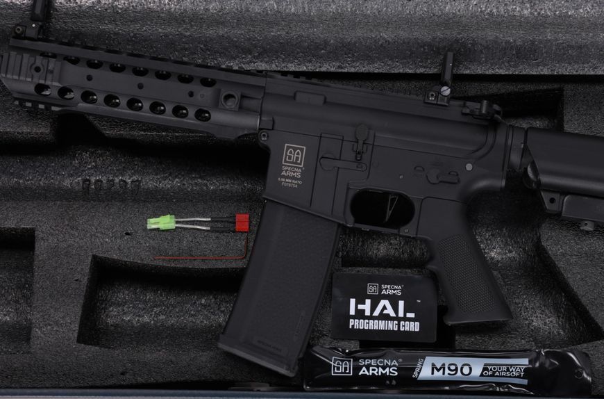 Страйкбольна штурмова гвинтівка Specna Arms SA-F01 FLEX Gen.2 HAL ETU Black 34421 фото