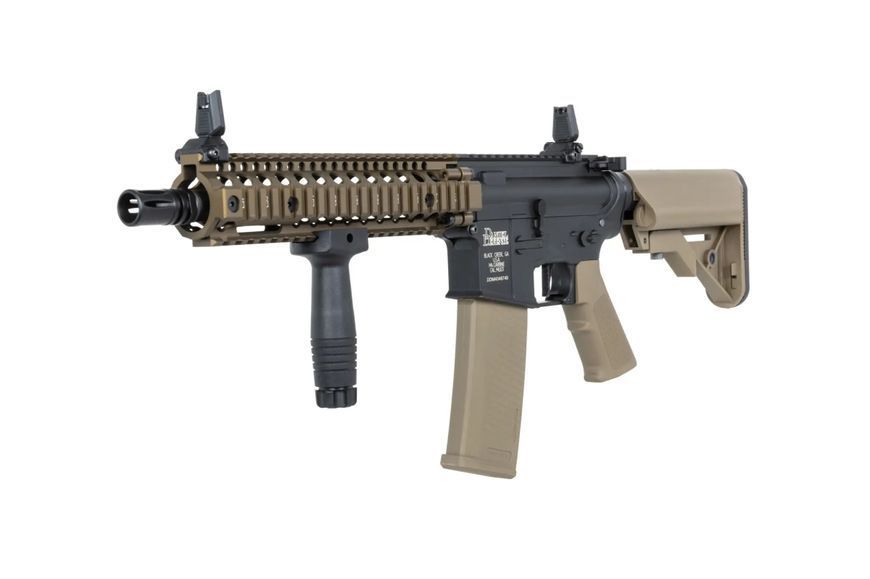 Страйкбольна штурмова гвинтівка Specna Arms Daniel Defense MK18 SA-C19 Core HAL ETU Gen.2 Chaos Bronze 33152 фото