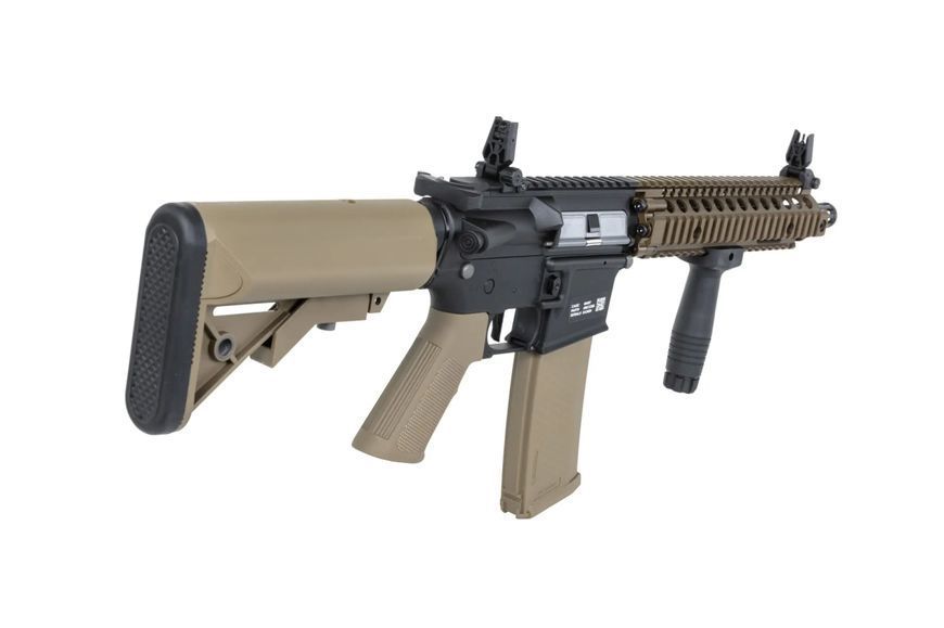 Страйкбольна штурмова гвинтівка Specna Arms Daniel Defense MK18 SA-C19 Core HAL ETU Gen.2 Chaos Bronze 33152 фото