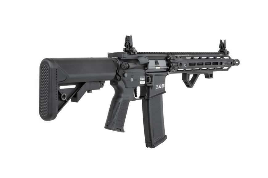 Страйкбольна штурмова гвинтівка Specna Arms Daniel Defense RIS III 12.5'' SA-P28 Prime Hal Etu with brushless motor Black 32631 фото