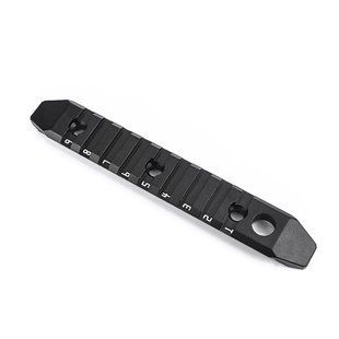 Планка M-ETAL 9-Slot M-lok and Keymod Aluminum Rail BK 35167 фото