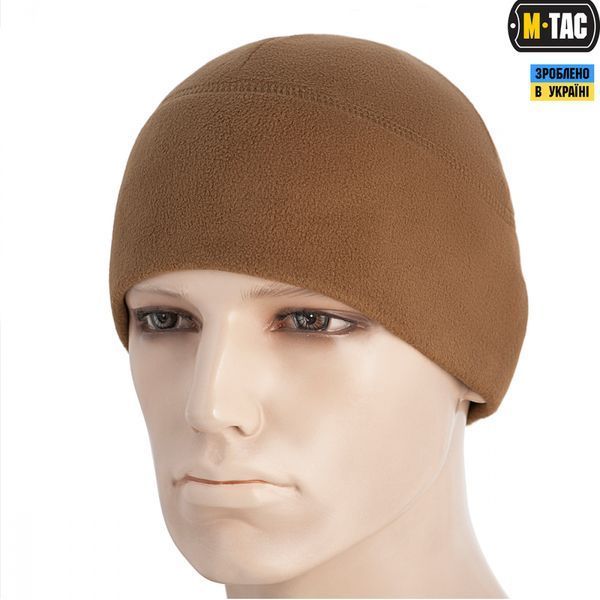 Шапка M-TAC Watc Cap Elite Фліс (260Г/М2) Coyote Brown Size S 12893-s фото