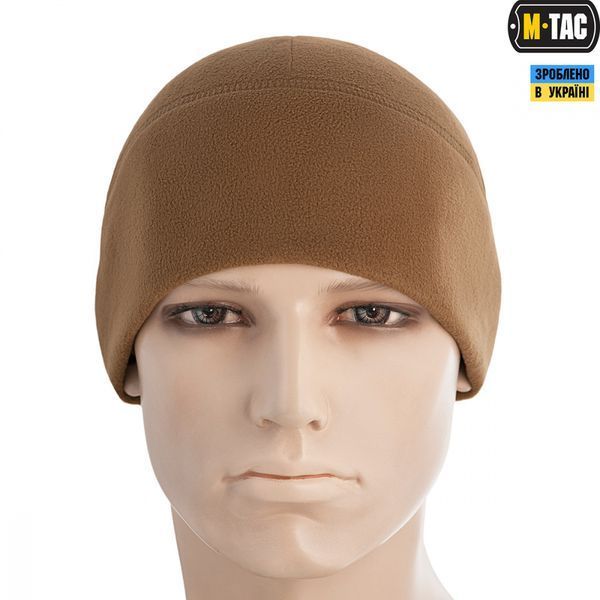 Шапка M-TAC Watc Cap Elite Фліс (260Г/М2) Coyote Brown Size S 12893-s фото