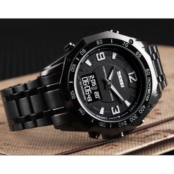 Годинник Skmei Kompass Pro Black 25070 фото