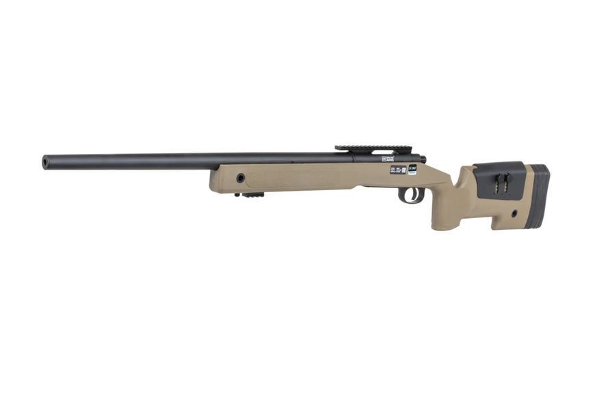 Страйкбольная снайперская винтовка Specna Arms SA-S02 CORE High Velocity Upgraded Tan 34773 фото