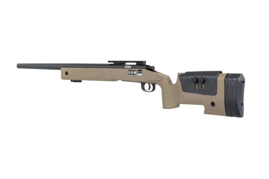 Страйкбольная снайперская винтовка Specna Arms SA-S02 CORE High Velocity Upgraded Tan 34773 фото
