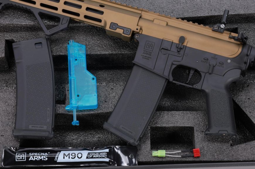 Страйкбольная штурмовая винтовка Specna Arms SA-E22 EDGE HAL 2 ETU Gen. 2 Chaos Bronze 33930 фото