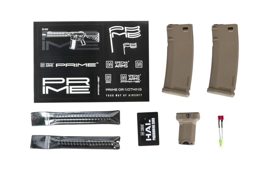 Страйкбольна штурмова гвинтівка Specna Arms SA-PH21 PRIME HAL ETU with Chaos Bronze brushless motor 33096 фото