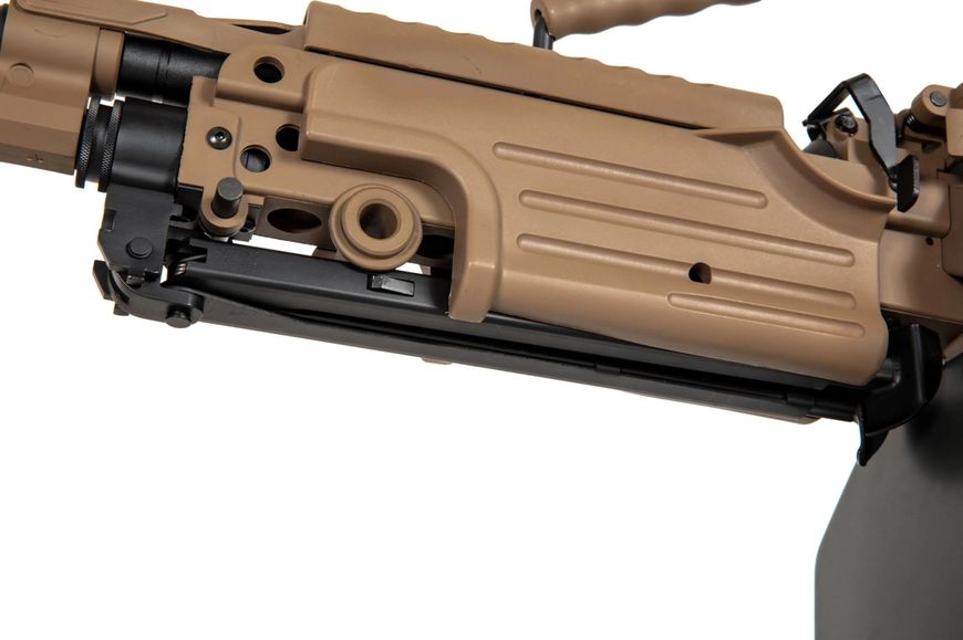 Страйкбольний кулемет Specna Arms SA-249 MK2 Core Tan 28831 фото