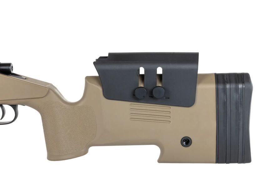 Страйкбольная снайперская винтовка Specna Arms SA-S02 CORE High Velocity Upgraded Tan 34773 фото