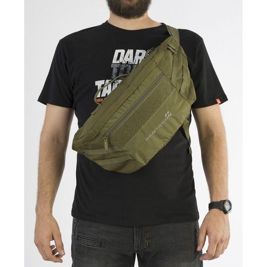 Сумка поясна Pentagon Telamon Bag 8,5 l Olive 28380 фото