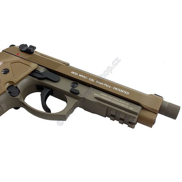 Страйкбольний пістолет Umarex Beretta M9 A3 Tan 33592 фото