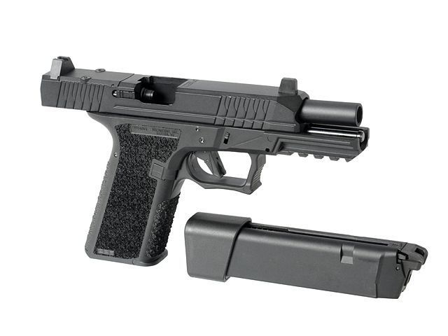 Страйкбольный пистолет Double Eagle JDG P80 PFS9 GBB Black 33388 фото