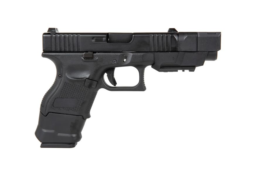 Страйкбольний пістолет D-Boys Glock 26 Advanced CO2 Black 29830 фото