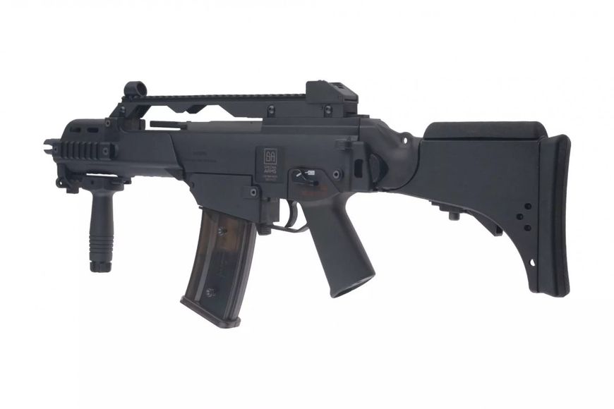 Страйкбольна штурмова гвинтівка Specna Arms Sa-G12V Ebb Carbine Black 25051 фото