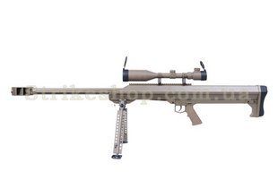 Страйкбольная снайперская винтовка Barrett M99 Snow Wolf Tan 4064 фото