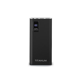 Пауербанк Titanum TPB-727S 22.5W QC+PD 20000mAh Black 27749 фото