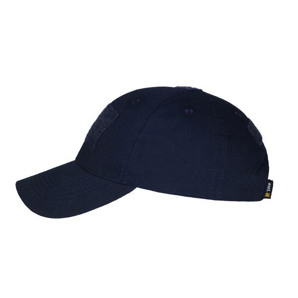 Бейсболка тактична Velcro M-Tac Navy Blue Size S/M 7049-s/m фото