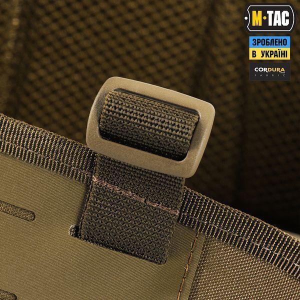 Пояс тактичний M-Tac War Belt Laser Cut Coyote Size M/L 25985-m/l фото