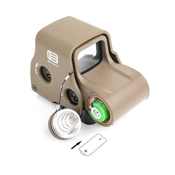 Набір Wadsn HHS Red/Green Holographic Hybrid Sight - EXPS with G33 Magnifier 35219 фото