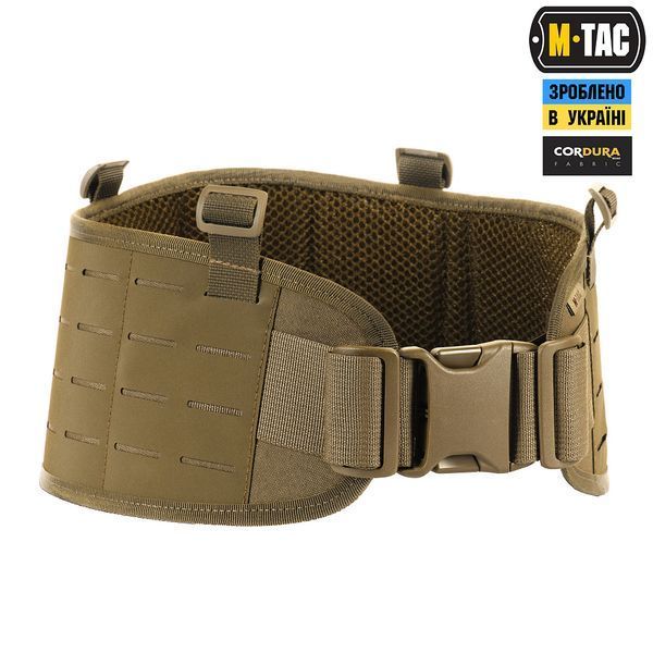 Пояс тактичний M-Tac War Belt Laser Cut Coyote Size M/L 25985-m/l фото