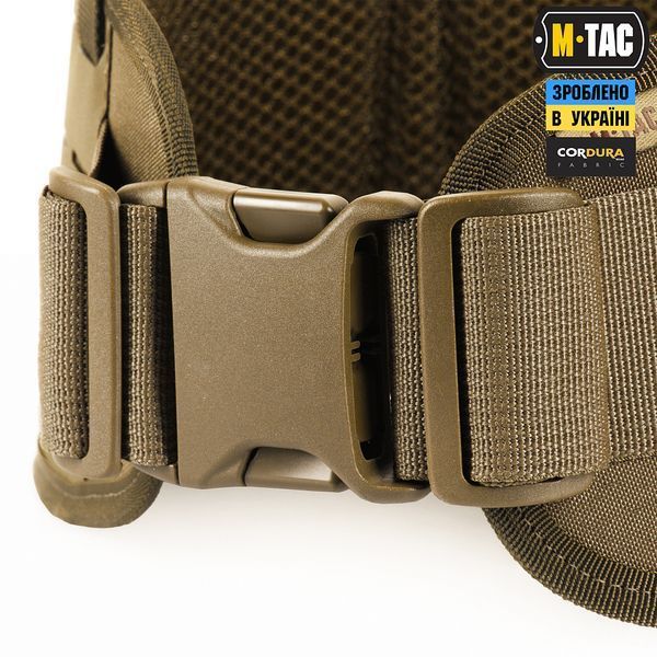 Пояс тактичний M-Tac War Belt Laser Cut Coyote Size M/L 25985-m/l фото