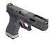 Страйкбольний пістолет WE Glock 17 Custom (Black Slide and Gold Barrel) Black 20962 фото 2