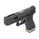 Страйкбольний пістолет WE Glock 17 Custom (Black Slide and Gold Barrel) Black 20962 фото 3
