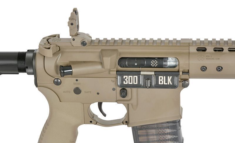 Страйкбольна штурмова гвинтівка Cyma Platinum Noveske 10.5" Gen III Shorty 300BLK AEG Rifle Eshooter ETU Tan 33312 фото