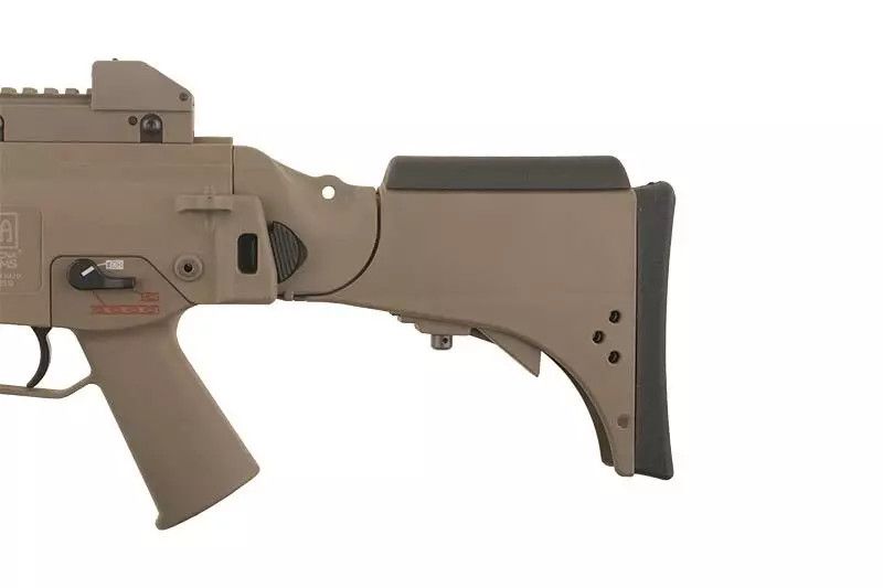 Страйкбольна штурмова гвинтівка Specna Arms SA-G12V EBB Carbine Tan 25052 фото