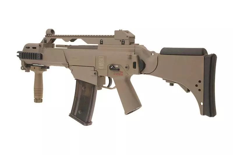 Страйкбольна штурмова гвинтівка Specna Arms SA-G12V EBB Carbine Tan 25052 фото