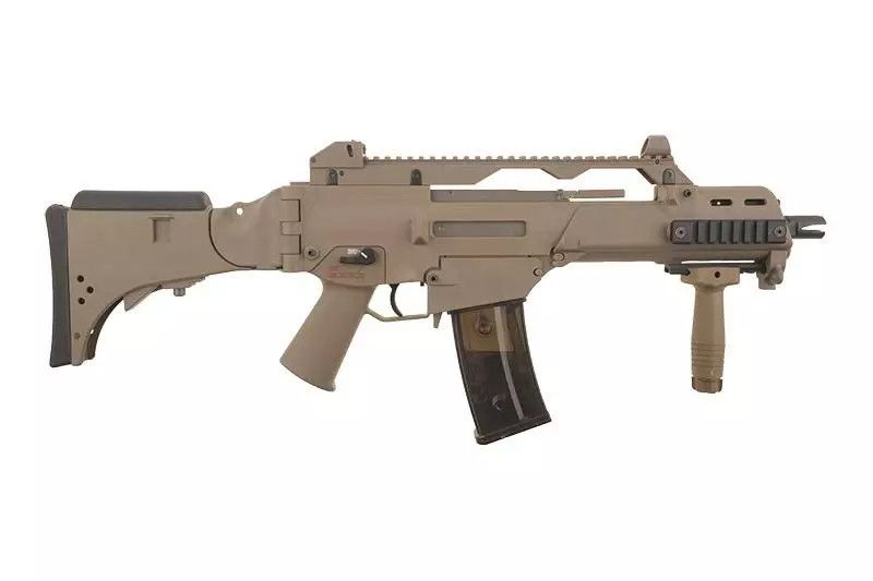 Страйкбольна штурмова гвинтівка Specna Arms SA-G12V EBB Carbine Tan 25052 фото