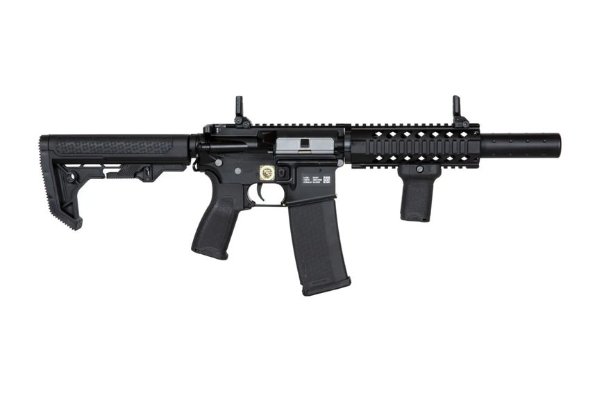 Страйкбольна штурмова гвинтівка Specna Arms M4 CQB Edge RRA SA-E11 Light Ops Stock Black 30385 фото