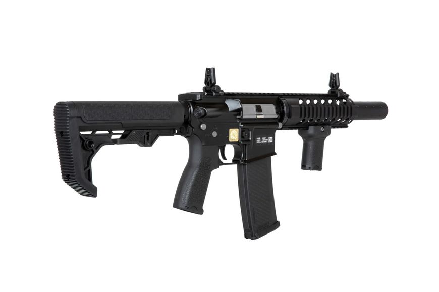 Страйкбольна штурмова гвинтівка Specna Arms M4 CQB Edge RRA SA-E11 Light Ops Stock Black 30385 фото