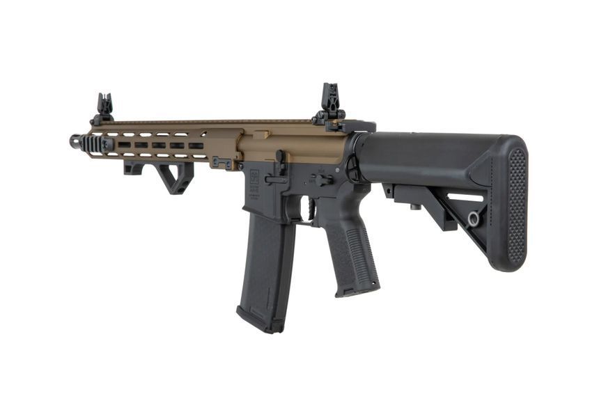 Страйкбольна штурмова гвинтівка Specna Arms SA-P22 Prime Hal Etu with brushless motor Chaos Bronze 32642 фото