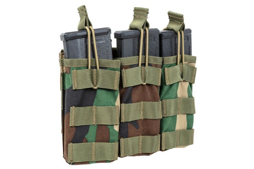 Підсумок Specna Arms Triple open type loader for M4/M16 Woodland 35520 фото