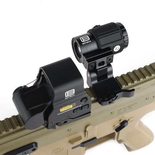 Набір Wadsn HHS Red/Green Holographic Hybrid Sight - EXPS with G43 Magnifier BK 35220 фото
