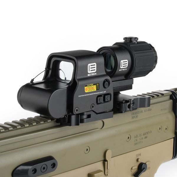 Набір Wadsn HHS Red/Green Holographic Hybrid Sight - EXPS with G43 Magnifier BK 35220 фото