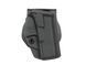 Кобура BLUETAC Quick Attachment Kydex G19 Black 28168 фото 1