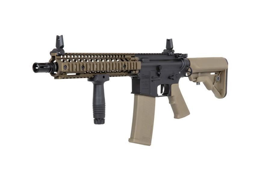 Страйкбольна штурмова гвинтівка Specna Arms Daniel Defense&reg; MK18 SA-E19 Edge Hal Chaos Bronze 32576 фото