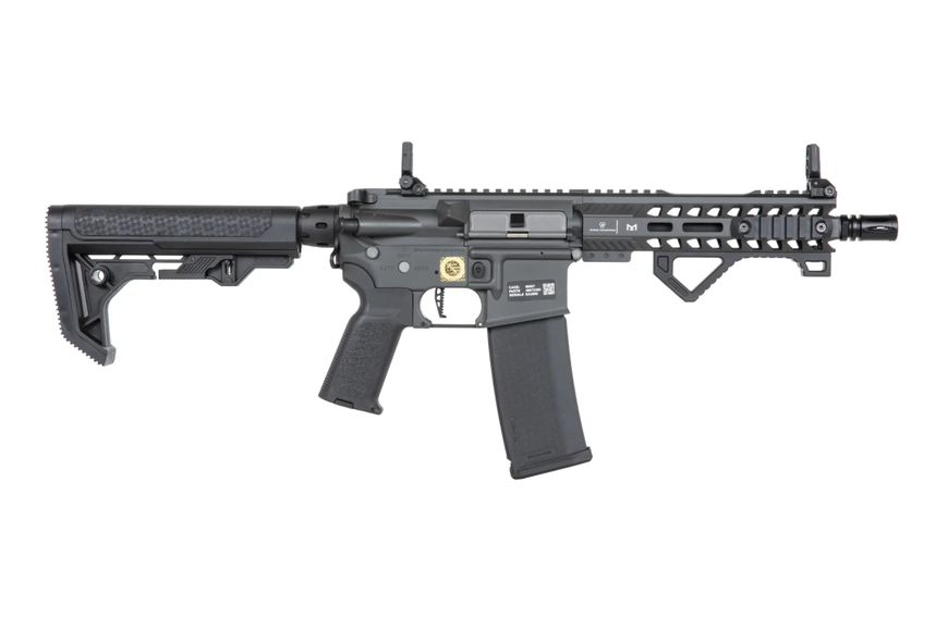 Страйкбольна штурмова гвинтівка Specna Arms RRA SA-P17 Prime Light Ops Stock Aster II ETU Grey 31846 фото