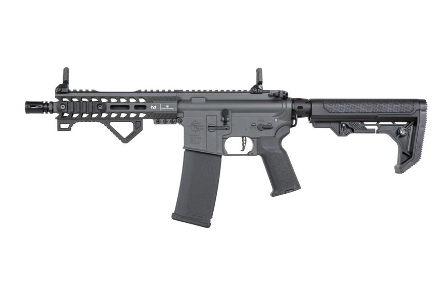 Страйкбольна штурмова гвинтівка Specna Arms RRA SA-P17 Prime Light Ops Stock Aster II ETU Grey 31846 фото