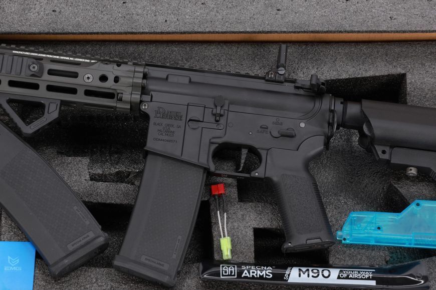 Страйкбольная штурмовая винтовка Specna Arms Daniel Defense RIS III 10.5'' SA-E27 EDGE HAL 2 ETU Gen. 2 Chaos Grey 33933 фото