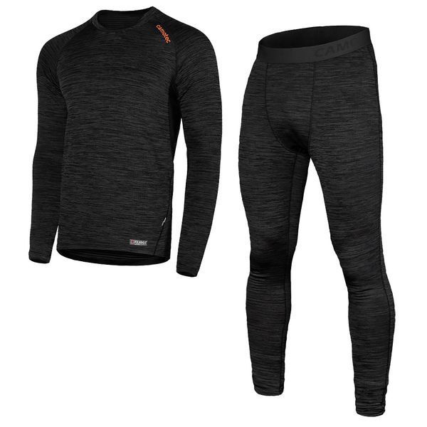 Термобелье Camo-Tec Polarheat Quadro Stretch Pro Melange Gray Size S 22678-s фото