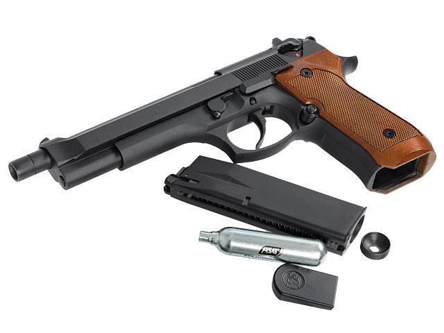 Страйкбольний пістолет WE Beretta M92L CO2 33391 фото