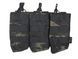 Підсумок 8Fields Premium Triple AK47/AKM Mag Pouch Multicam Black 24505 фото 1