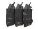 Підсумок 8Fields Premium Triple AK47/AKM Mag Pouch Multicam Black 24505 фото 3