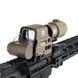 Набір Wadsn HHS Red/Green Holographic Hybrid Sight - EXPS with G43 Magnifier Tan 35221 фото 6
